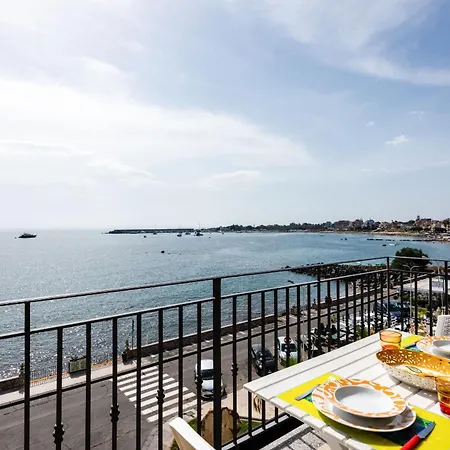 Apartment Naxos Bay View With Terrace By Wonderful Italy Giardini Naxos
